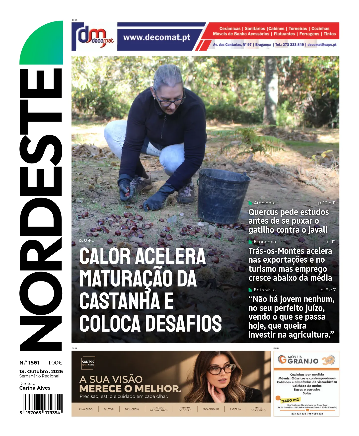 Capa da edição N.º 1561 de 13.10.2026