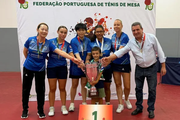 Clube Ténis de Mesa de Mirandela conquista Supertaça
