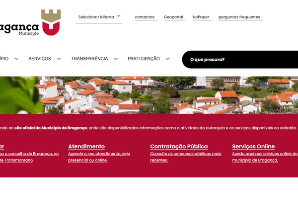 Site do município de Bragança recebe “Selo Ouro” de Usabilidade e Acessibilidade