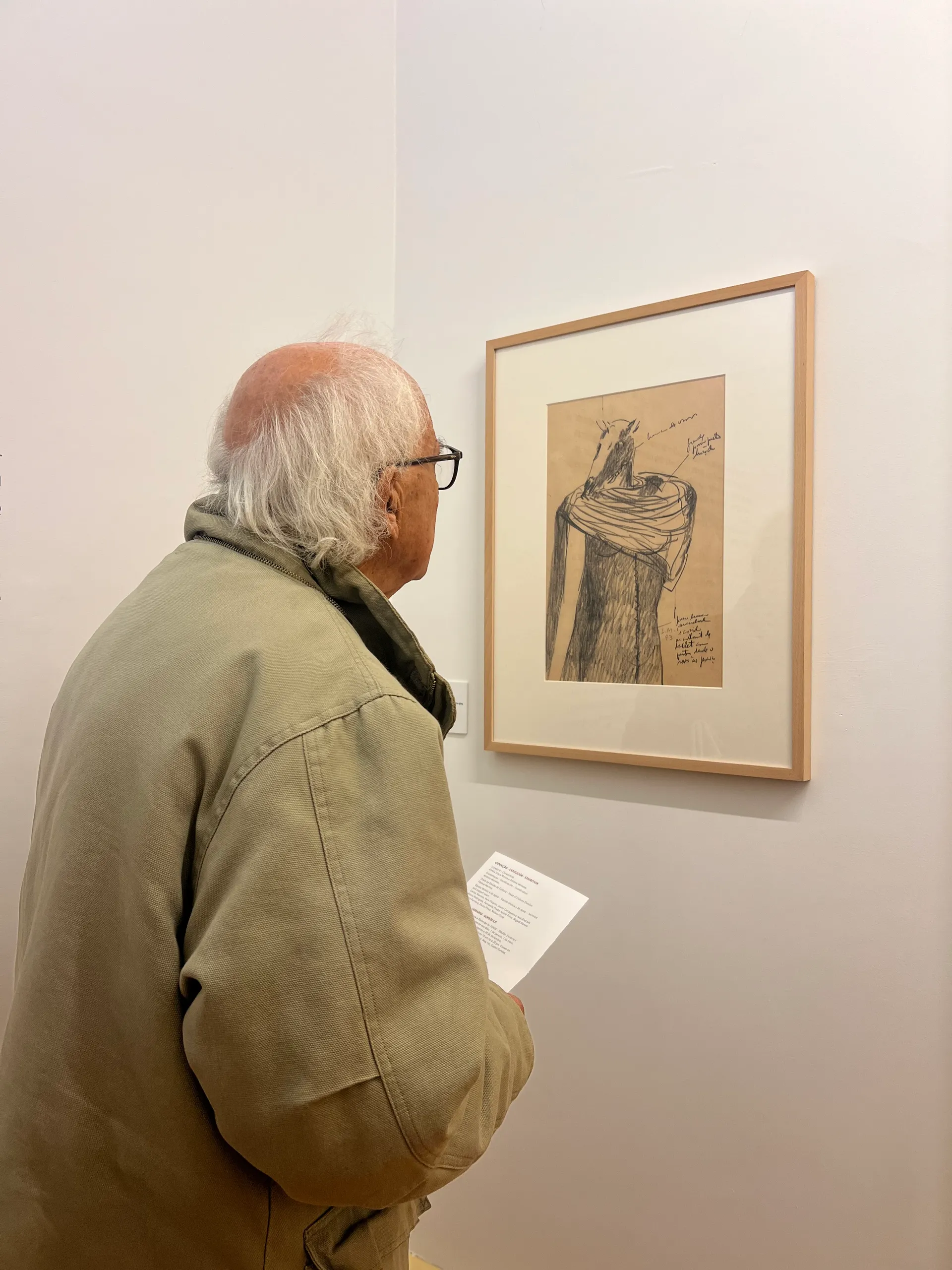 A exposição é uma “celebração das doações”
