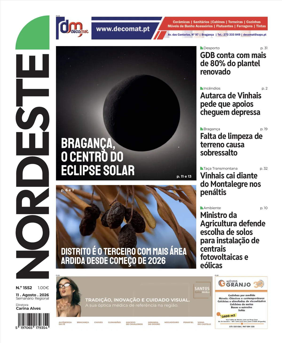 A capa desta semana
