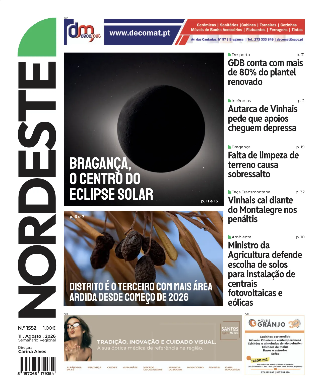 A capa desta semana