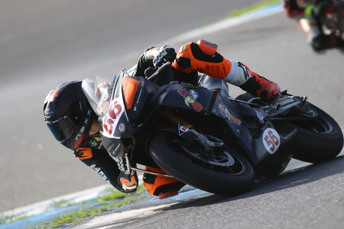 Tiago Rafael aus Braga gewinnt den nationalen Sportbike-Titel mit einem Rennen vor dem Ende