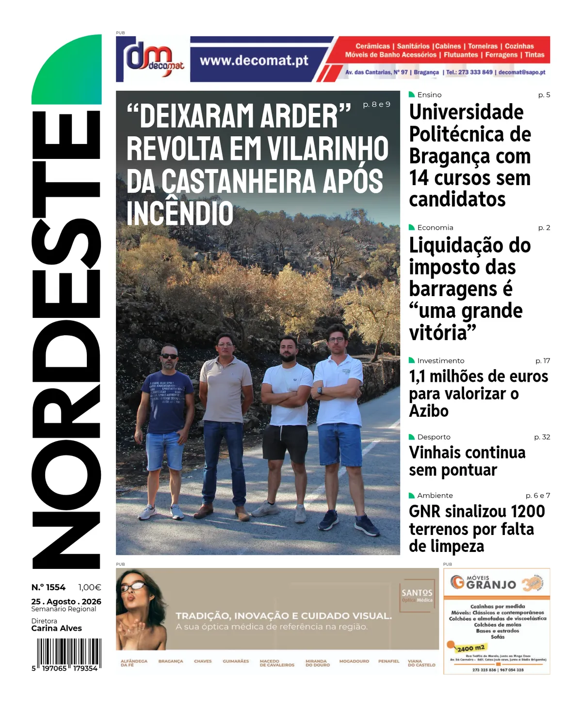 Capa da edição 1554 de 25.08.2026