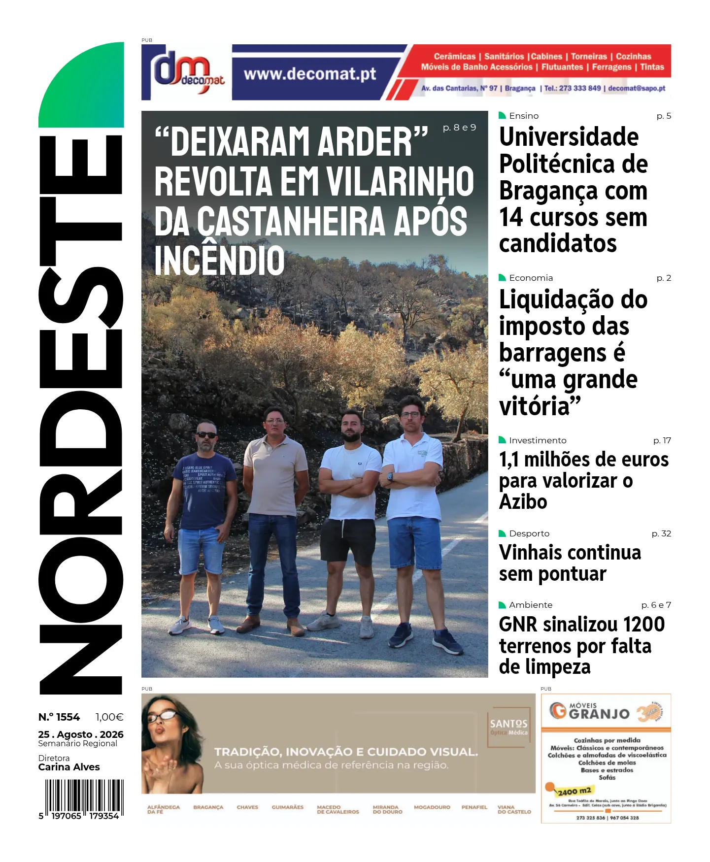 Capa da edição 1554 de 25.08.2026