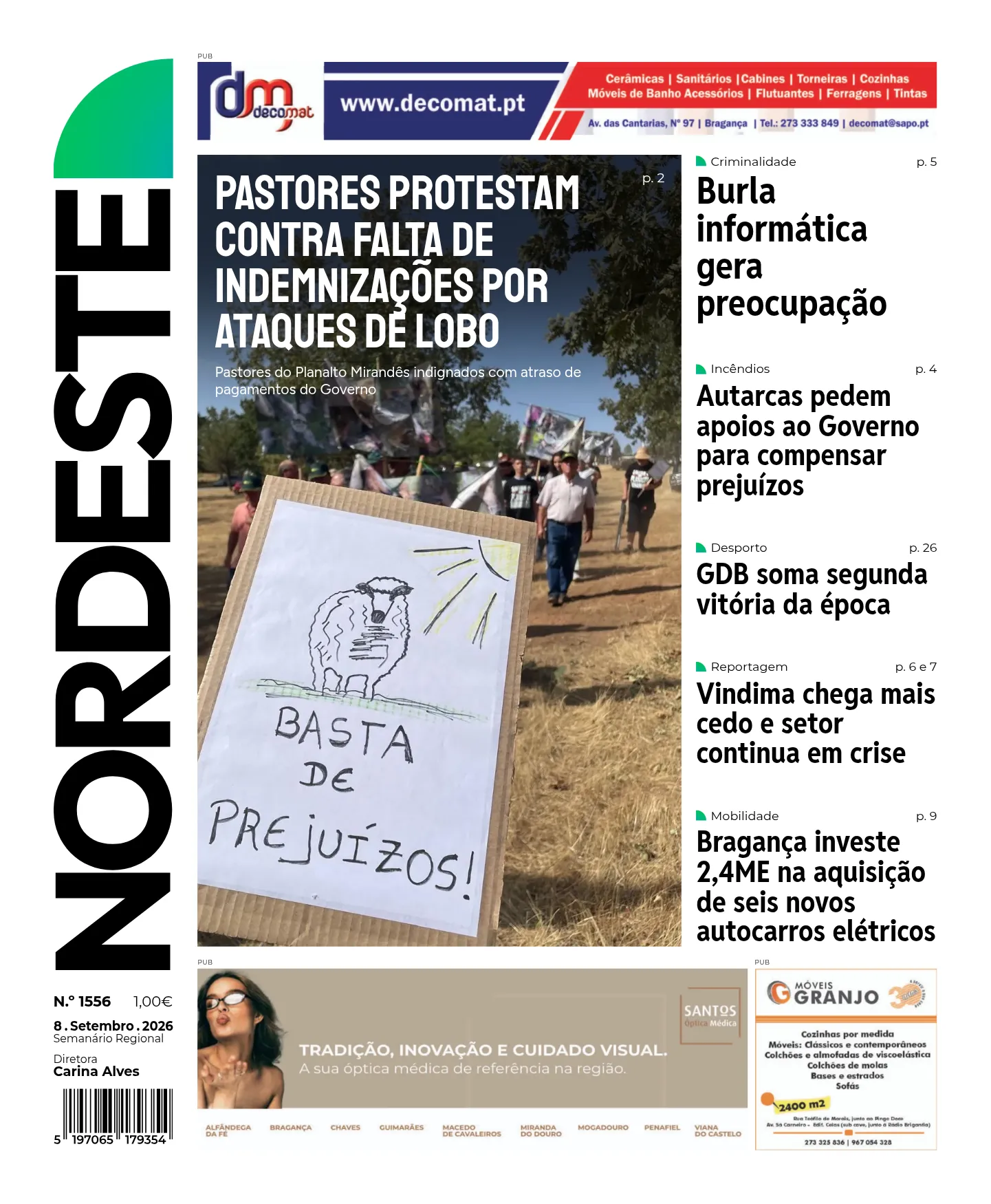 Capa da edição 1556 de 08.09.2026