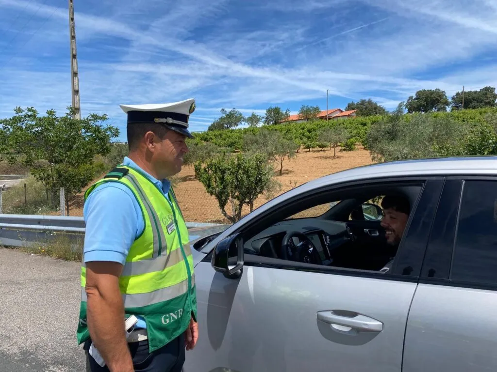 GNR sensibiliza condutores em Bragança para os riscos da velocidade excessiva