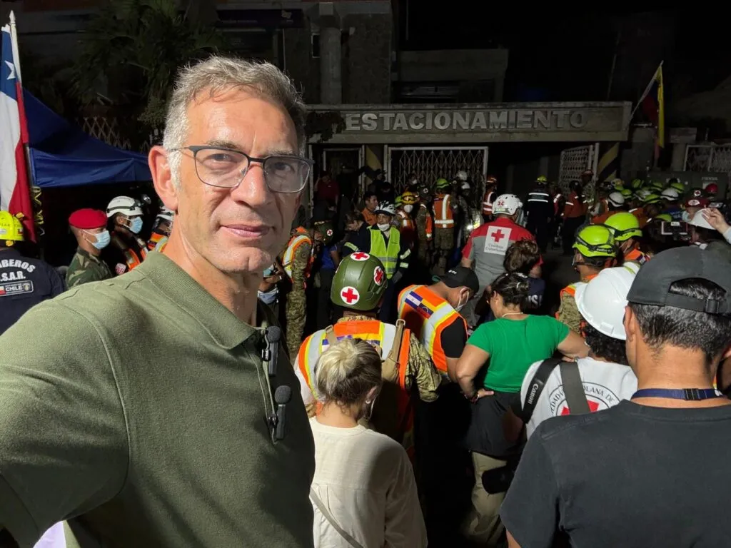 Jornalista brigantino conta ao mundo a tragédia vivida na Venezuela