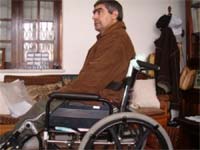 Tetraplégico luta pela sobrevivência