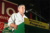 “Macedo estagnou”