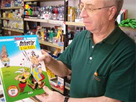 Astérix mirandês esgotado