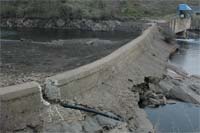 Mini hídrica parada