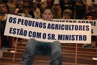 Agricultores divididos