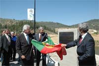 Sócrates inaugura barragem Valtorno/Mourão