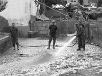 200 famílias afectadas pela enxurrada