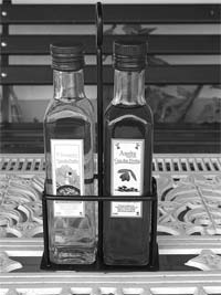 Azeite de qualidade, mas em pouca quantidade