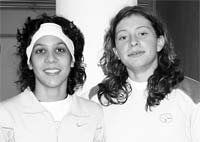 Nelma Dias e Tatiana Silva na Selecção Nacional
