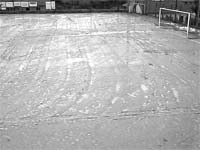 Chuva não deixou jogar