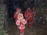 Caretos de Salsas na rua