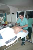 Azeite nas massagens