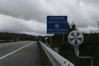 Detectores de gelo vandalizados