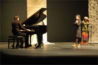 Pareciam Globetrotters do Teatro