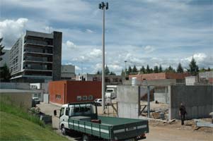 Centro Hospitalar em obras