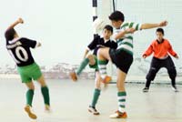 Banco de luxo e muitos golos