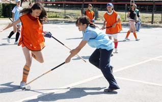 Hóquei é desporto rei