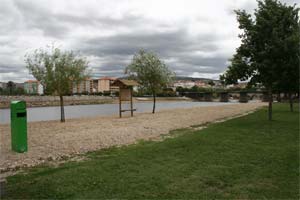 Nova praia fluvial em Mirandela