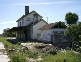 Estação de Macedo ao abandono