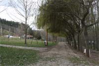 Parque de campismo em obras