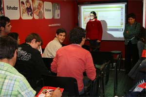 Escola virtual em Bragança