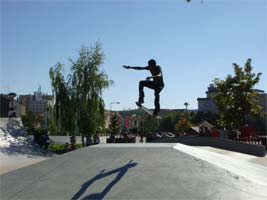 Skaters reunidos em Bragança