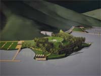 Parque flutuante em risco