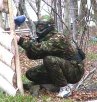 Feriado radical com paintball
