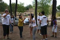 Jovens mirandeses em festa