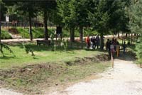Enchente no Parque Biológico de Vinhais