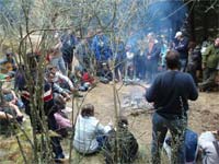 Jovens à descoberta da serra de Bornes