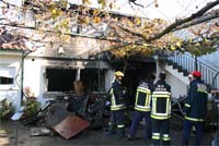 Incêndio destrói casa em Coelhoso