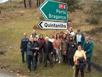 Caminhada em direcção às Veigas