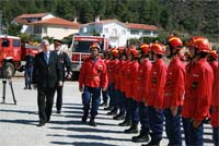Bombeiros com casa nova