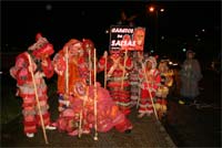 Chuva atrapalhou desfile da Mascararte