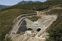 Obras suspensas no Túnel do Marão
