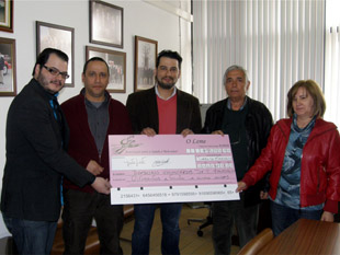 Bombeiros de Moncorvo recebem donativo