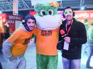 Animação ao rubro na Semana do Caloiro