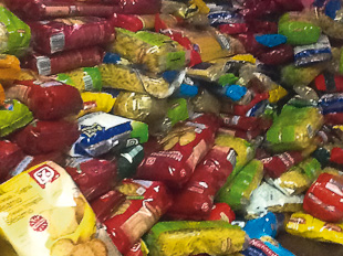 Jovens Universitários de Moncorvo recolhem alimentos