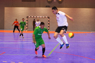 Parecia uma final com futsal de excelência