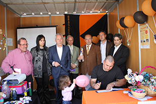 Associação de emigrantes entrega donativo à Kolping