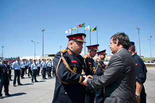 Bombeiros com novo quadro de comando